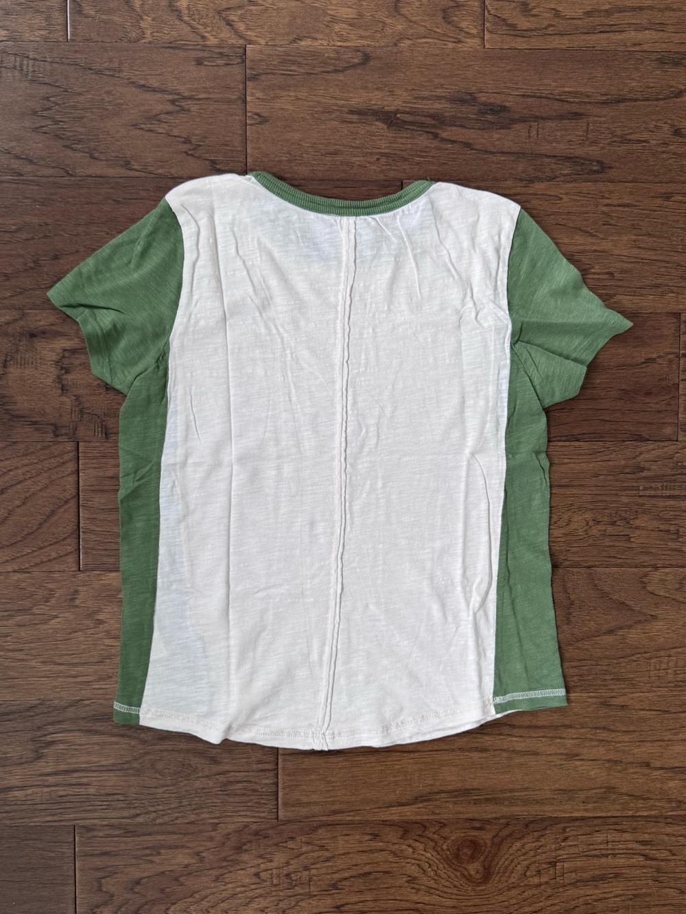Pilcro by Anthropologie Catching Waves South Pacific Ringer Tee Size XS - Picture 6 of 9